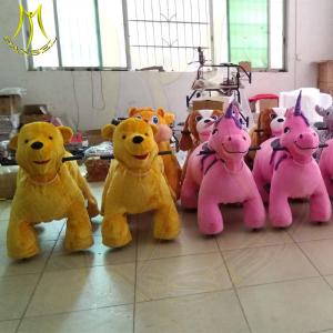 China Hansel entertainment game machine electri battery powered stuffed animals factory
