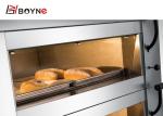 SS430 Touch Screen 12 Trays Bakery Deck Oven stainless steel luxury type