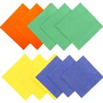 SGS 2Ply 37*19cm Color Paper Napkin Party Folding Decoration Use