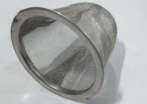 China 2 Handle 304 Stainless Steel Filter Tea Filter Strainer And Tea Infuser factory