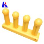 Yellow Gas Assisted Injection Moulding , PP Film Gate Injection Molding