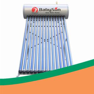 China TK 7Y Controller 100 Litre High Pressure Solar Water Heater Heat Pipe factory