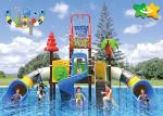 Fun Colorful Children'S Outdoor Water Slides Eco Friendly For Community