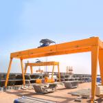 Motor Driven Steel Plant 20 ton Double Girder Mobile Gantry Crane