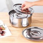 New Kitchen Products 10 Pcs Cooking Metal Stock Pot Stainless Steel Spice Soup