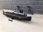 Volkswagen Amarok Auto Parts Steel Winch Bull Bar Front Bumper with Tire Carrier