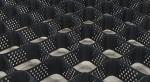 Plastic Driveway HDPE Gravel Grid Geocells For Road Soil Stabilization Retaining