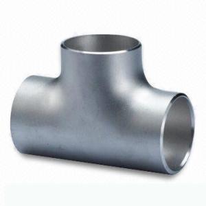China Hot Forming S32304 Sch 5S Stainless Steel Tee Fittings factory