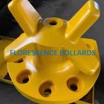 Cast Iron Steel Single Marine Mooring Bollard Type T TEE Head