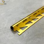10mm Round Shape Tile Metal Edge Trim Aluminium 6063 Outside Corner