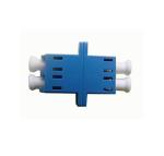 LC/UPC Fiber Optic Adapter duplex blue color ROHS certificater material