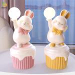 Cute Rabbit Table Lamp For Bedroom Living Room Study Children'S Room