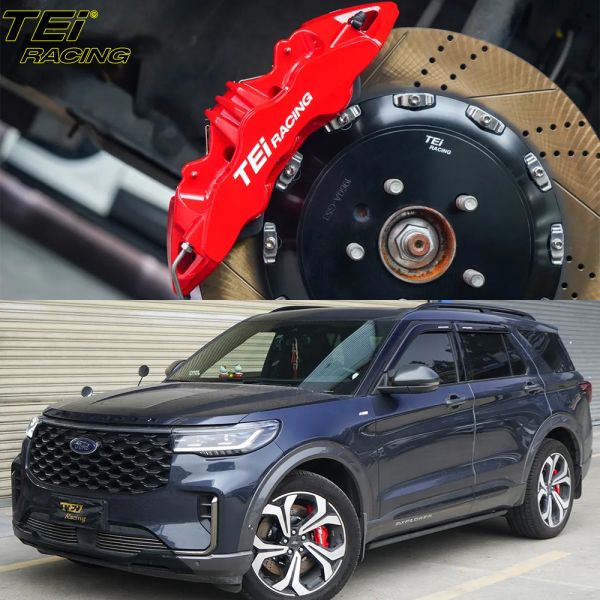 China Front 6 Piston And Rear 4 Piston Caliper BBK Auto Brake System For FORD EXPLORER 21 Inch Rim factory