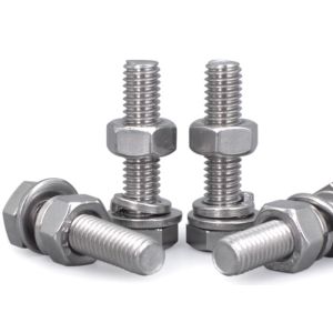 China 3/8 1/2 ASTM A193 A194 Hex Heavy Duty Metal Bolt with Hex Nut B7 B8 8M ASME B16.5 on sale