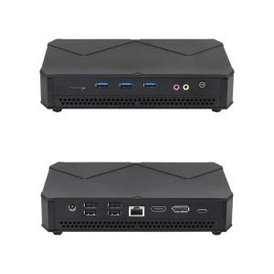 China Intel Core i5 Series Black Mini PC With Dual M.2 SSD 2280 Dual Stable Cooling Fans factory
