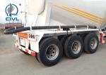 New Bulk Cement Tank Trailer 50 Ton Loading Capacity For Cement Plant With Bohai