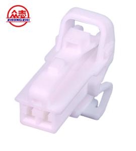 China White Female Car 2 Pins Connector / 2 Pins Automotive Connector factory