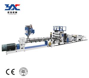 China high quality suitcase plastic sheet ABS blister packing sheet extrusion line factory