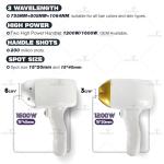 3500W 808nm Diode Laser Hair Removal Machine Painless Soprano Ice