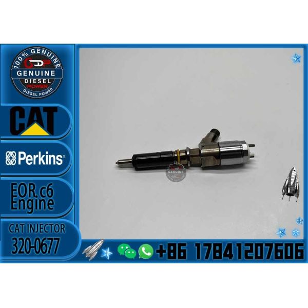2645A746 320-0677 High quality Brand New Diesel Common Rail fuel Injector 2645A746 320-0677 for Caterpillar C6.6 Engine