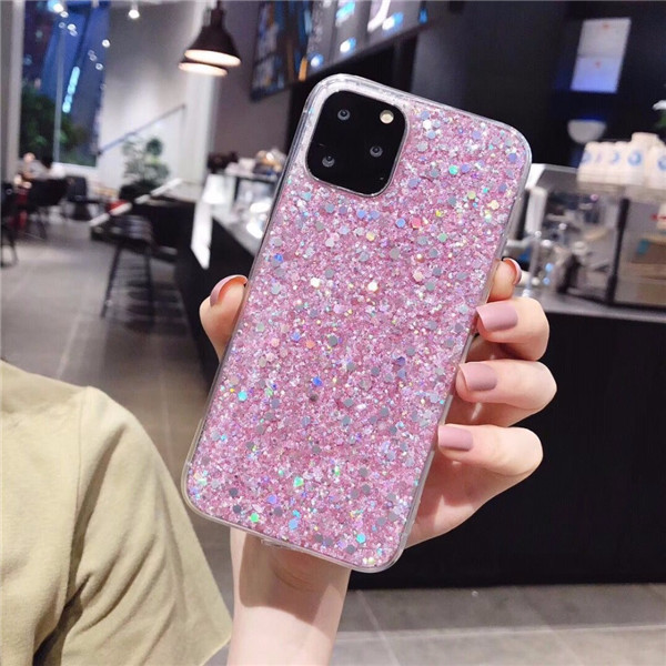 Luxury Glitter Mobile Cover , Scratch Proof Bling Phone Cases For Girls Women