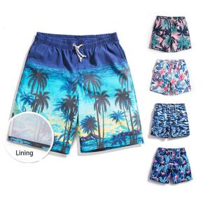 China Fashion Pocket Quick Dry Breathable Swimwear Cargo Summer Surf Mens Beach Shorts factory