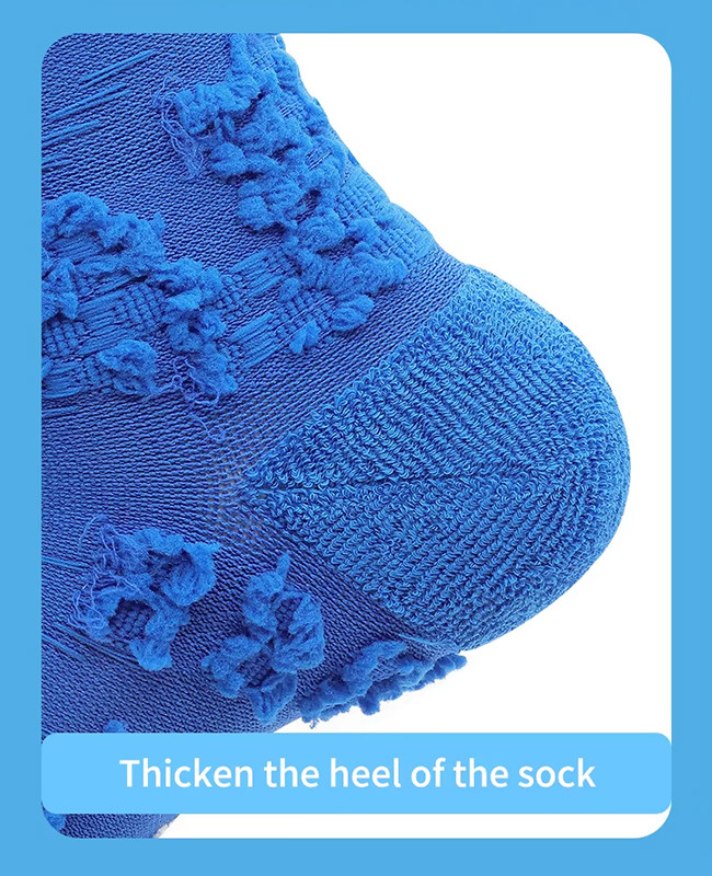Custom Sporty Running Socks Quick Dry Athletic Running Crew Socks