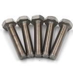 DIN/ASTM/UNC Zinc Galvanized Hex Bolts Carbon Steel M8 M12 M16