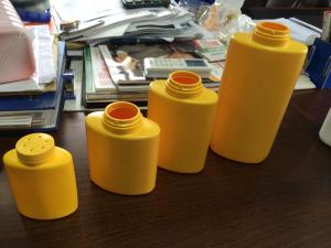 China HDPE baby powder bottle blow molding machine fully automatic with IML system factory