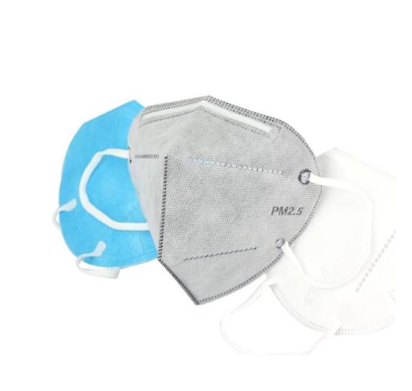 Safety Foldable FFP2 Mask Non Woven Fabric Anti Dust Wearing Medical Mask