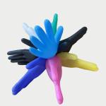 Tattoo Beauty DisposableNitrile Blend Gloves Make Up Powder Free EN455