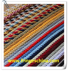 China Colorful fashion decorative round rope cord for home textile decoration factory