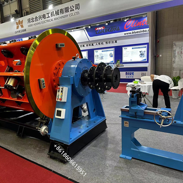 250r/Min Rigid Stranding Machine Step Less Adjust For Aluminum Conductor