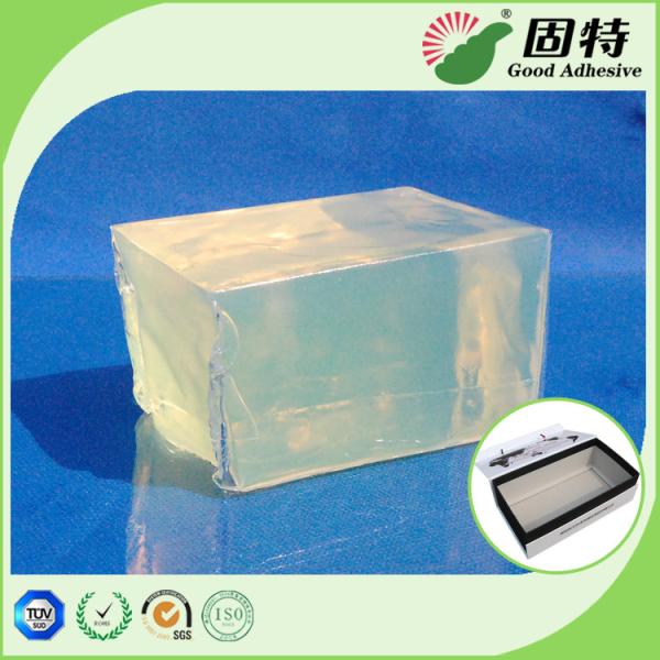 Gift Box PSA Pressure Sensitive Adhesive Packaging Strong Adhesive, Yellow and