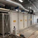 Customized BRICTEC Drying Equipment Drying Chamber Construction Process Display