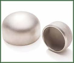 China Flanged Connection Stainless Steel Pipe Cap Round Caps for Industrial Applications factory
