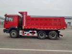 10 Tries SHACMAN Red Dumper Truck F3000 Dump Truck Vehicle 380HP For Mining