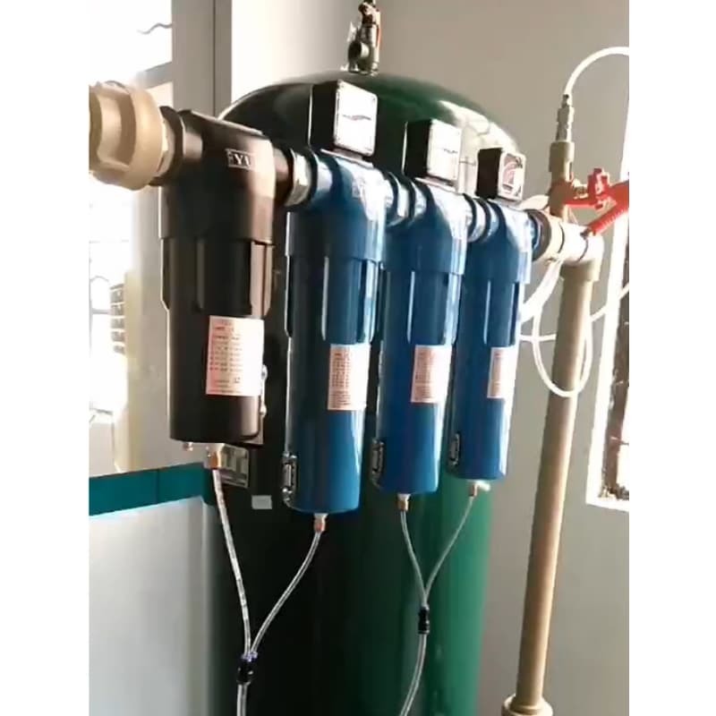 1.0Mpa Aluminum Alloy Air Moisture Separator with 15 Years Housing Life