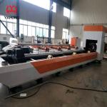 Round Square Fiber Laser Pipe Cutting Machine