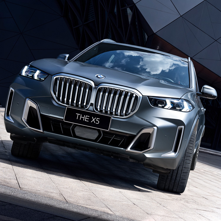 Family-friendly B-MWs X5 Sporty Luxurious Off-road SUV with Max Speed of 222km/h and LED Headlights