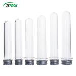 50ml Transparent PET Preform Cosmetic Cylindrical Plastic Tube For Mask Powder