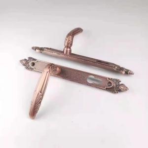 China Die Cast Door Window Handles Hardware Security Door Keyed Locking Mortise Handle on sale