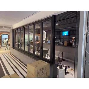 China DERCHI Bifold windows with graphic design project solution capability and Energy Star qualification factory