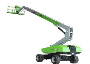 China 27m Electric Boom Lift Aerial Work Platform For Building Clearnning factory