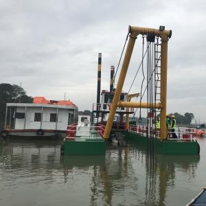 China Customized River Sand Mining Equipment Sand Dredging Machine High Water Flow Rate factory