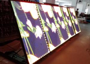 China 281 Trillions P10 Full Color Led Display , Single Face Led Panel Screen factory