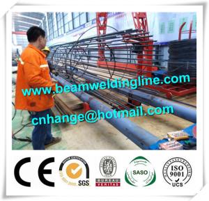 China Tank Welding Tower Production Line , Rebar Cage Winding Machine factory
