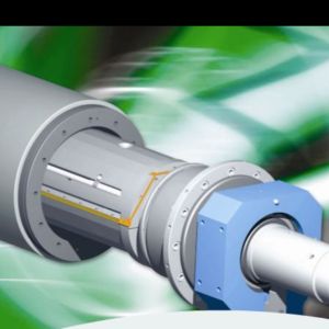 China Rubber Crowning Calender Roller Oil Circulation Customized Calendering Roll factory