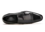 Spring / Autumn Mens Leather Dress Shoes Square Toe Flats Formal Business Shoes
