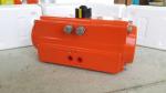 at pneumatic rotary actuator epoxy coating surface